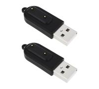ECSiNG Lot de 2 Adaptateur de Charge USB a Compatible avec Huawei Watch Compatible avec Honor Band Chargeur Magnétique à Broches Pogo