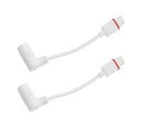 ECSiNG Lot de 2 adaptateurs USB-C vers panneau solaire compatibles avec Ring Barrel Plug compatible avec Ring Super Solar Panel