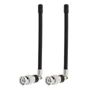 ECSiNG Lot de 2 antennes microhpne 1/4 d'onde UHF 400 à 900 MHz compatibles avec Shure SLX, BLX, U4S, U4D, UR et plus encore, 5DBi