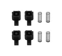 ECSiNG Lot de 2 Boucles de Verrouillage en Plastique avec loquet à Ressorts Compatible avec Nintendo Switch, Compatible avec NS, Compatible avec Joy-Con Manette