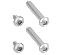 ECSiNG Lot de 2 boulons de fixation pour suspension arrière de vélo M8 x 40 mm
