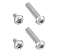 ECSiNG Lot de 2 boulons de fixation pour suspension arrière M8 x 33 mm pour VTT, vélo électrique, scooter, vélo pliable