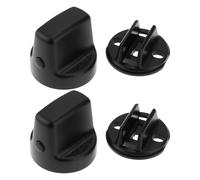 ECSiNG Lot de 2 boutons de clé de contact avec base D461-66-141A-02 D6Y1-76-142 compatible avec Mazda CX-9 CX-7