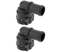 ECSiNG Lot de 2 brides de liquide de refroidissement 1K0122291H pour tuyau de refroidissement compatible avec VW compatible avec Audi