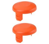 ECSiNG Lot de 2 cache-bobines 9582407 05328-20 compatibles avec Gardena SmallCut 2401 Compatible avec ClassicCutSpezial 2407 84 x 40 mm