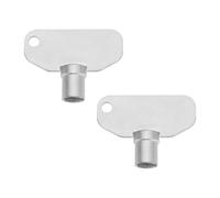 ECSiNG Lot de 2 clés tubulaires E3-5-15 à 3 encoches pour camping-cars, remorques compatibles avec les styles de tête tubulaire Southco E3-26-715-15