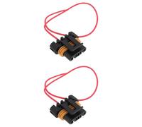 ECSiNG Lot de 2 connecteurs d'alternateur à 4 broches Pigtail 30 cm Compatible avec Firebird Compatible avec Camaro 350 Compatible avec LS1 1998-2002