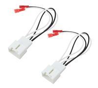 ECSiNG Lot de 2 connecteurs pour harnais de haut-parleur de voiture 72-5602 compatible avec Ford compatible avec haut-parleur Mazda