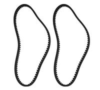 ECSiNG Lot de 2 courroies d'entraînement pour tondeuse à gazon Stiga Park 95 Combi Deck 9585-0164-01 HTD800-8M-12 - 100 dents - 8 mm - Circonférence : 800 mm