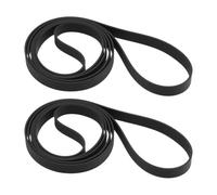 ECSiNG Lot de 2 courroies plates FRX23.6 600 x 5 x 0,6 mm compatibles avec Yamaha P-05 P-10 P-30 P-200 Compatible avec JVC AL-A1 AL-A10BK AL-F330 AL-F350