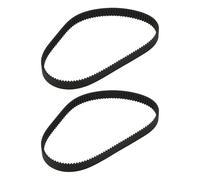 ECSiNG Lot de 2 courroies synchrones de rechange Power Brush TCU32422 - Longueur effective de 375 mm - Compatible avec les unités John Deere QA5