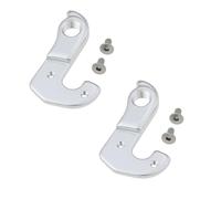 ECSiNG Lot de 2 crochets de dérailleur arrière de vélo 15430044 en alliage d'aluminium avec vis compatibles avec les vélos ORBEA MX20 MX24 MYO24