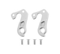 ECSiNG Lot de 2 crochets de dérailleur arrière de vélo 5,5 x 3,4 cm en alliage d'aluminium - Adaptateur de crochet compatible avec Lapierre Froggy - Compatible avec Lapierre Zesty