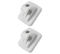 ECSiNG Lot de 2 crochets pour pare-soleil de voiture 8143EZ compatibles avec Peugeot 106 406 107 307