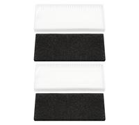 ECSiNG Lot de 2 filtres en mousse pour aspirateur robot balayage, 11 x 5 cm, pièces de rechange compatibles avec Tesvor X500 M1 T8 S6