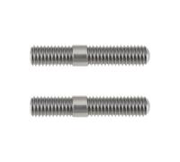 ECSiNG Lot de 2 goujons à double extrémité M8 x 43 mm en titane 0835080276 compatible avec KTM
