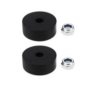 ECSiNG Lot de 2 Joints en Caoutchouc 27 X 6 Mm avec 2 écrous M6 épaisseur 10 Mm Compatible avec Bison La Pompe à Appâts 28 Mm