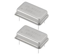 ECSiNG Lot de 2 oscillateurs rectangulaires à cristal 4P 28,37516 MHz compatibles avec Commodore Amiga 500 500 Plus 600 2000 3000 4000
