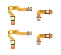 ECSiNG Lot de 2 paires de câbles flexibles pour microphone compatible avec manette PS5, micro interne L R