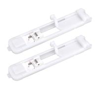 ECSiNG Lot de 2 pieds presseur pour machine à coudre automatique XC2691051 compatible avec machine à coudre Brother CS8150 CS8060 NV500D NV30 NV10