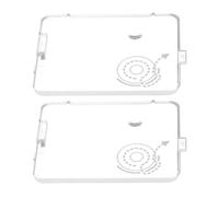 ECSiNG Lot de 2 plaques coulissantes 416428301 compatibles avec les aiguilles de machine à coudre Singer 3321, 3323, 4411, 4423, 5511, 511 (transparent)