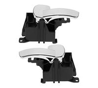 ECSiNG Lot de 2 poignées de porte intérieure de rechange 80670-4X02B 80671-4X02B compatibles avec Nissan Navara D40 2005-2013 compatibles avec Pathfinder R51 2005-2013