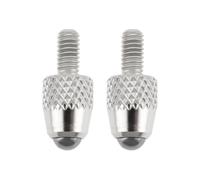ECSiNG Lot de 2 points de contact à bille M2.5 avec indicateur de cadran, pointe à bille en carbure de tungstène, compatible avec Mitutoyo 901312