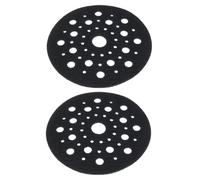 ECSiNG Lot de 2 Protecteur Plateau Ponçage Mousse 45 Trous 125 mm 5 in Lot de 2 Tampon Interface 45 Trous 5 in 125 mm Compatible avec Bosch 125 mm Ponceuses Orbitales Aléatoires