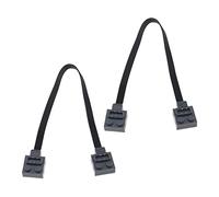 ECSiNG Lot de 2 rallonges compatibles avec Lego 8870 Interrupteur 8869 Technic Power Fonctions Câble d'extension Connecteur de câble pour blocs de construction Jouets 25 cm