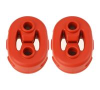 ECSiNG Lot de 2 Supports en Caoutchouc pour Silencieux D'échappement de Voiture 1K0253147E 1K0253147F 6937984RMP Compatible avec Audi A3