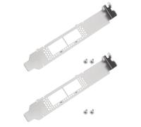 ECSiNG Lot de 2 supports pleine hauteur avec vis compatibles avec Mellanox CX416A CX456A CX556A MCX516A MCX456A CONNECTX-4