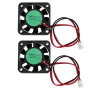 ECSiNG Lot de 2 ventilateurs carrés de refroidissement AD0412MX-G70 0,08 A 12 V pour ordinateurs enregistreurs vidéo serveurs de refroidissement 28 cm