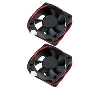 ECSiNG Lot de 2 ventilateurs de refroidissement pour boîtier d'ordinateur 12 V 74 A 50 x 50 x 20 mm pour châssis de PC avec prise