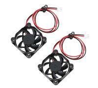 ECSiNG Lot de 2 Ventilateurs de Refroidissement pour Carte Mère D'ordinateur à 2 Broches HA40101V4-D26C-999 12 V 0,8 W 0,06 A Compatible avec Les Cartes Mères de 40 × 40 × 10 Mm
