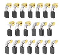 ECSiNG Lot de 20 balais de charbon de rechange universels pour outils électriques, scies circulaires électriques, désherbeurs 5 x 8 x 12,5 mm