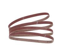 ECSiNG Lot de 20 bandes abrasives P-43337 15 x 533 mm compatibles avec Makita DBS180 9032 (taille des mailles : 60 80 100 120)