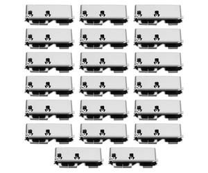 ECSiNG Lot de 20 connecteurs femelles micro USB 3.0 à 10 broches Micro USB SMD SMT PCB Socket à souder