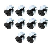 ECSiNG Lot de 20 écrous à ressort Torx N10327102 N90974701 compatibles avec Audi compatible avec protection de dessous de caisse de Seat