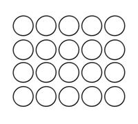 ECSiNG Lot de 20 joints toriques de piston de cloueuse 56 x 31 mm 877-368 877368 compatibles avec les modèles de cloueuse Hitachi 83AA2 NR65AK NR65AK (S)