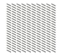 ECSiNG Lot de 200 Broches de Fixation pour clé de Voiture Pliantes 1,7 x 8 mm en Acier Inoxydable