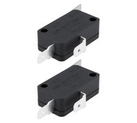 ECSiNG Lot de 2pcs Micro-interrupteurs à Action Rapide 2 Broches SPST NC 15 A 250 V V7-6C37E9-036 Compatible avec Honeywell