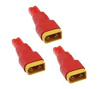 ECSiNG Lot de 3 adaptateurs XT30/XT-30 mâle vers JST sans Fils, composant électronique pour modèles télécommandés, contrôleur Radio, appareils électroniques 7,4 V