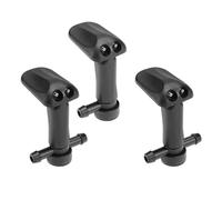 ECSiNG Lot de 3 buses d'essuie-glace de voiture comprenant deux voies droites unidirectionnelles gauche 12778850 12778849 Compatible avec Saab Sports 9-3 2003-2011