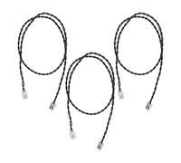 ECSiNG Lot de 3 câbles de connexion compatibles avec Lego ou tous les autres blocs de construction - Fonctions de puissance - Câble d'alimentation - 15 cm