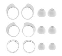 ECSiNG Lot de 3 Paires d'embouts en Silicone antidérapants pour Samsung Galaxy Buds SM-R170 Blanc