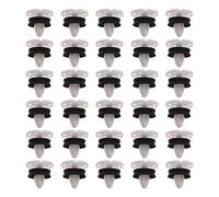 ECSiNG Lot de 30 clips de fixation pour garniture de porte - En plastique - 7703077476 - Compatible avec Peugeot 308 Citroën DS4 Renault Megane III et Laguna III