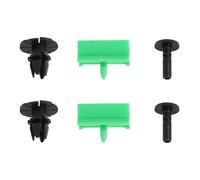 ECSiNG Lot de 34 clips de montage de jupe latérale compatibles avec BMW Série 5 E60 E61 et série 6 E63 Coupé M et modèles standard Fixations de rechange