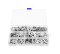 ECSiNG Lot de 350 rondelles élastiques ondulées en acier inoxydable 304 pour fixations domestiques, automobile et mécanique (M3 M4 M5 M6 M8 M10 M12)