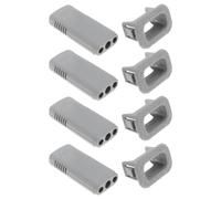 ECSiNG Lot de 4 boutons de serrure de porte et couvercle pour Mitsubishi Montero 1991-1999