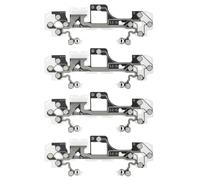 ECSiNG Lot de 4 films conducteurs de rechange pour poignée de clavier - Film conducteur flexible compatible avec PS5 BDM-030 - Compatible avec manette V3 DualSense